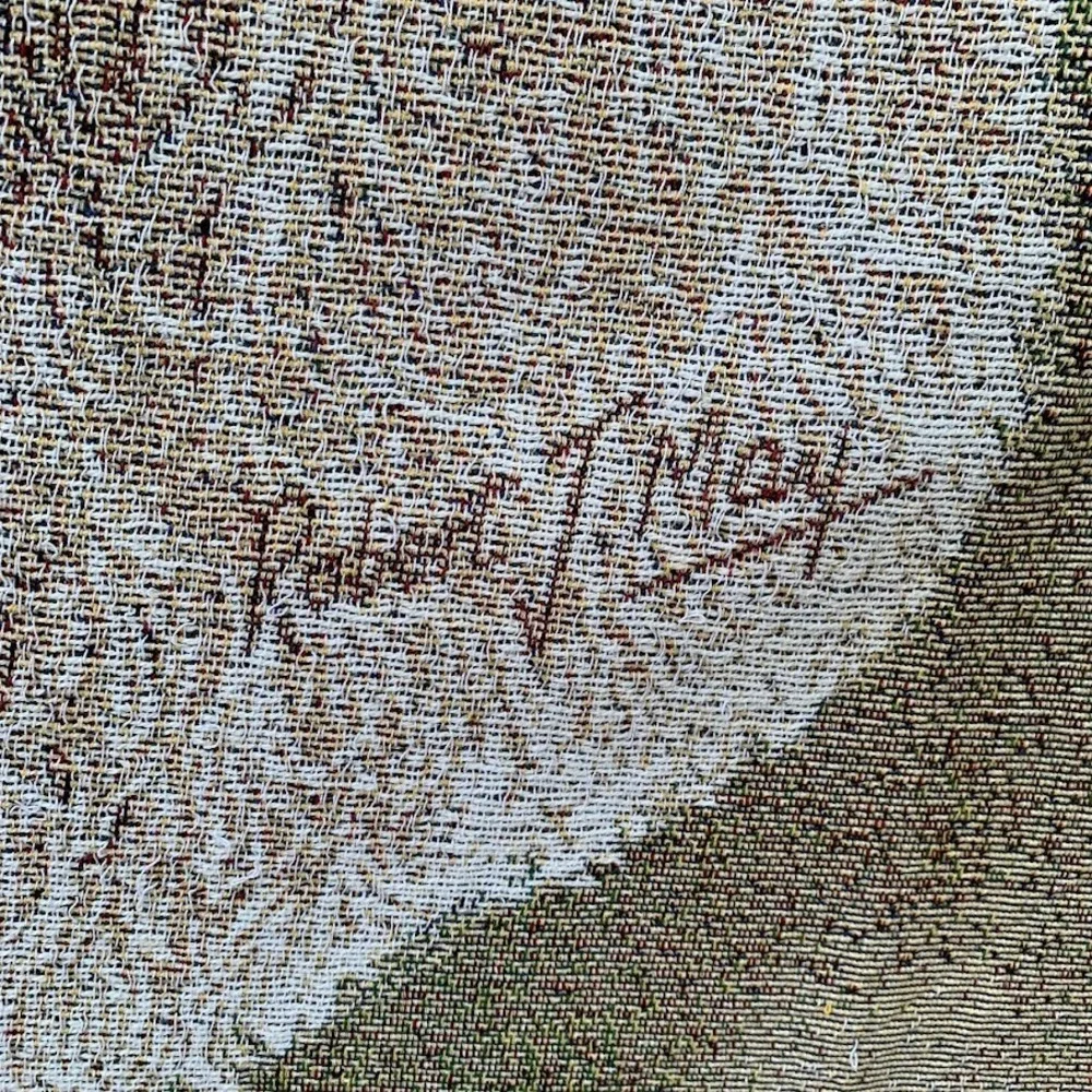 Bichon Frise by Robert May Dog Woven Tapestry Throw Blanket Pure Country Weavers